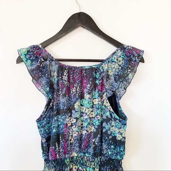 Old Navy Floral Flutter Sleeve Mini Dress - Picture 4 of 8